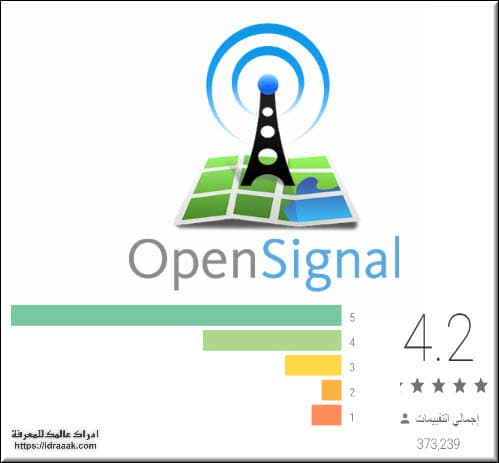 تطبيق تقوية استقبال إشارة الواي فاي للاندرويد Open Signal Maps