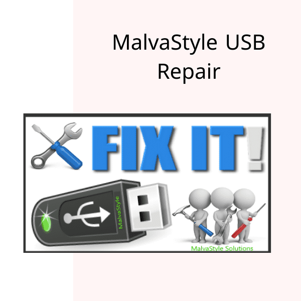 برنامج  MalvaStyle USB Repair اصلاح الفلاشات التي لا تقبل الفرمتة