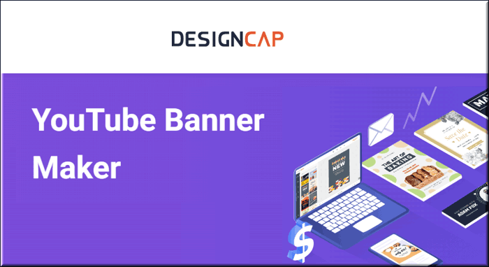 موقع YouTube Banner Maker لعمل غلاف اليوتيوب