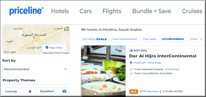 افضل موقع لحجز الفنادق في السعودية